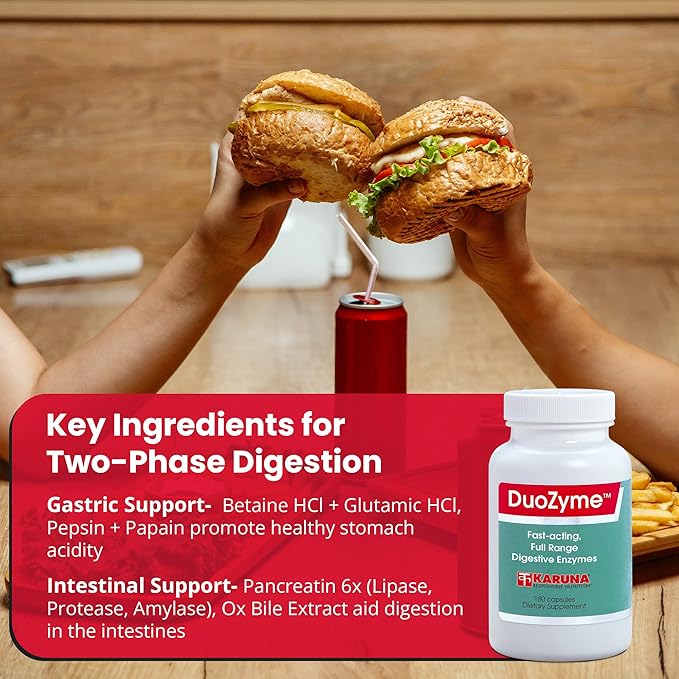 Karuna - DuoZyme 180 caps [Health and Beauty]