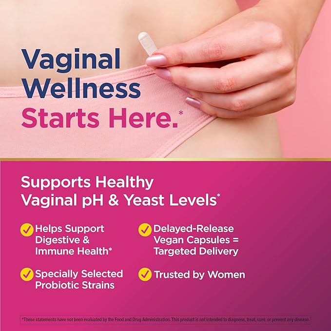 Renew Life Ultimate Flora Probiotics for Women with Prebiotics | 25 Billion CFU | 30 Delayed Release Capsules | 3 in 1 Synbiotic | Supports Digestive and Immune Health | Dairy Soy and Gluten-Free