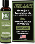 Fulvic Acid Trace Minerals Drops for Water - Raw Liquid Ionic Minerals with Humic Acid &amp Electrolytes - Energy Immune &amp Gut Support Detox - Vegan Plant-Based Concentrate - 8 oz