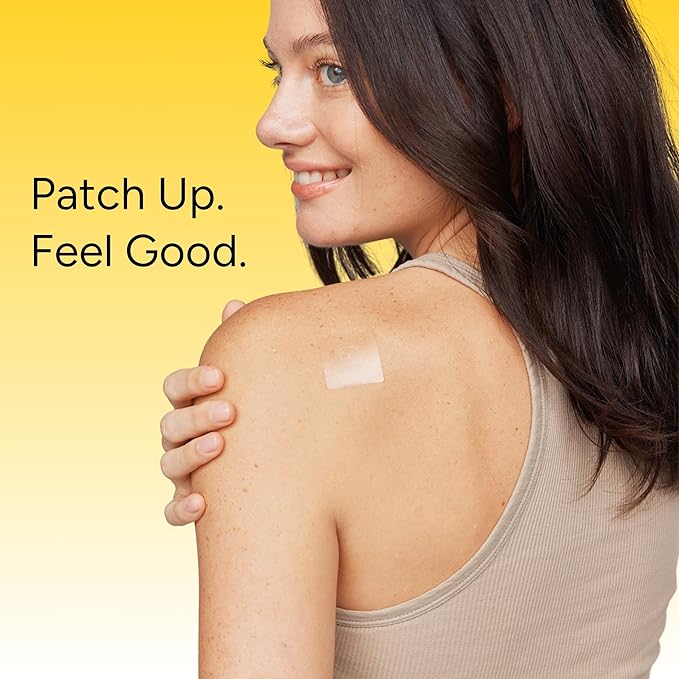 The Patch Remedy Recover Patch | Glutathione Milk Thistle NAC Ginger Ginseng &amp Prickly Pear | 30 Patches