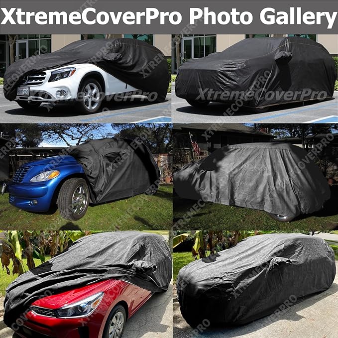 Car Cover Fits 2022 2023 2024 2025 Mercedes-Benz CLA250 CLA35 CLA45 XTREMECOVERPRO PRO Plus Series Grey