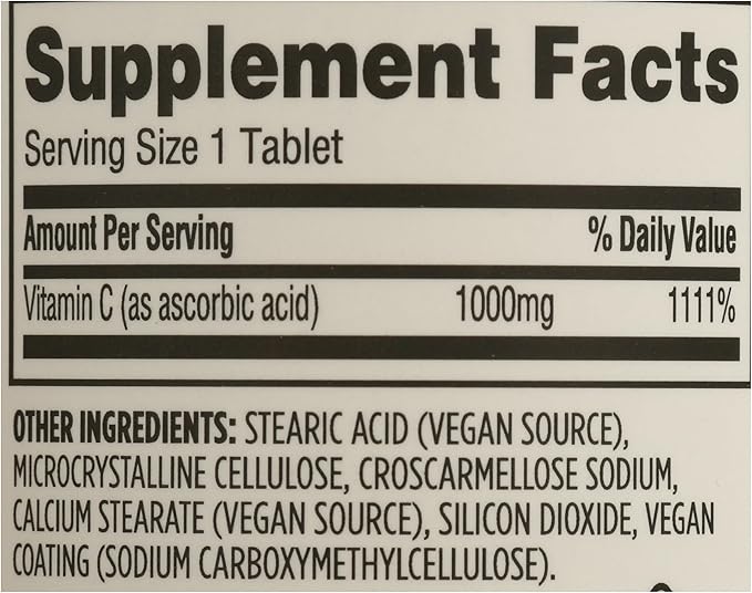 365 By Whole Foods Market Vitamin C 1000Mg 250 Count