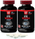 L-Glutathione - Eye Vision Guard - Lutein Bilberry Fruit Grape Quercetin Dihydrate Taurine Milk Thistle Turmeric Root Taurine Lutein Grape Quercetin 1 Bottle 60 Capsules