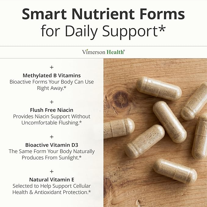 Multivitamin for Men with Methylated Vitamins and Chelated Minerals for Energy Focus and Immune Health – Premium Daily Mens Multivitamins &amp Multiminerals – 60 Capsules