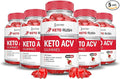 (5 Pack) Keto Rush Keto ACV Gummies Advanced Formula 1000MG Keto Rush Keto Gummies Apple Cider Vinegar Boost Formulated with Pomegranate Beet Juice Powder B12 Vegan Non GMO 300 Gummys