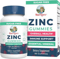MaryRuth Organics Zinc Gummies | Zinc Supplements | Immune Support Supplement | Essential Mineral | Pectin Based | Overall Health &amp Wellness | Ages 14 &amp Up | Vegan | Non GMO | 30 Servings