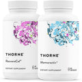 THORNE - ResveraCel (60 Capsules) &amp Memoractiv (60 Capsules) Bundle - Supports Brain Health &amp Healthy Aging - Gluten Dairy &amp Soy-Free