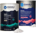 Gnarly Nutrition Gnarly Vegan Plant Protein Meal Replacement - Vanilla (28.2oz) BCAAs Berry Lemonade (10.58oz)