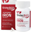 SiderAL Forte Iron Supplement Clinically Proven to Increase Levels Without Side Effects | Sucrosomial High Absorption Gentle Iron Pills for Women and Men | Vitamin C | Anemia &amp Energy Support | 30