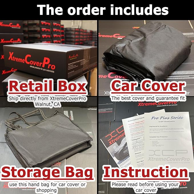 Car Cover fits 2014 2015 2016 2017 2018 2019 2020 Mercedes-Benz CLA250 CLA350 CLA45 XTREMECOVERPRO PRO Plus Series Black