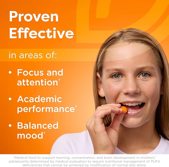 Equazen Pro SFI Health Fish Oil Jelly Chews - Omega 3 &amp Omega 6 for Kids &amp Teens - EPA GLA &amp DHA for Kids Mood Memory &amp Focus Support - Optimized for Bioavailability &amp Absorption