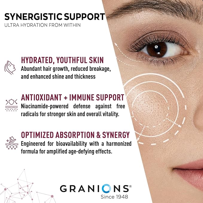 Granions Glucosamine Chondroitin MSM Powder and Collagen Hyaluronic Complex - Joint Support Bundle