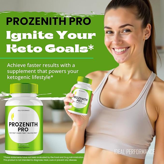 Prozenith Capsules Pink Salt Official Prozenith Pills Pro Supplement Overall Health Support All Natural Keto Capsule to Sustain Active Lifestyle &amp Fitness Goals ProzenithPro Reviews (2 Pack)