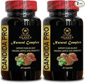 Candida Support Supplement - Digestive aid Pills Supports Healthy Intestinal Flora &amp Immune System Support with Digestive Enzymes - 2 Bottles 120 Capsules