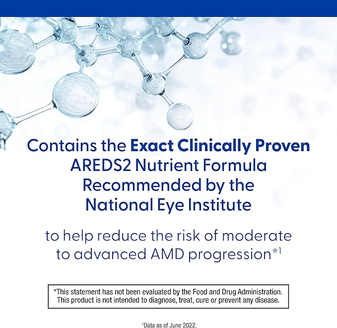 PreserVision AREDS 2 Eye Vitamins #1 Eye Doctor Recommended Brand Lutein and Zeaxanthin Supplement with Vitamin C Vitamin E Zinc and Copper 90 Softgels (Minigels)