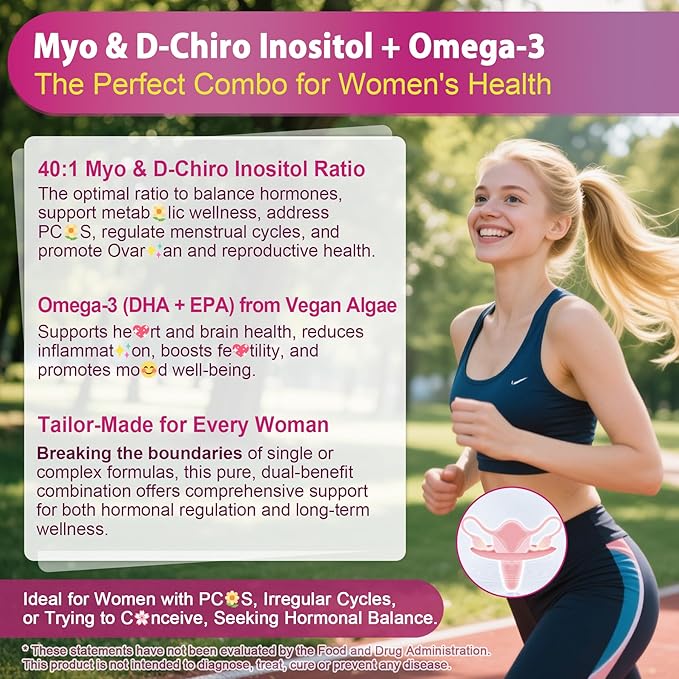 Vegan Omega-3 Gummies Inositol + Omega-3 Gummies 2 Pack