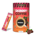 Skinny Boost Instant Skinny Coffee Sticks (Unflavored) - Made with Arabica Coffee Beans Garcinia Cambogia Green Tea Extract B Vitamins Fiber and Prebiotics –Sugar Free-Keto Friendly (28 Packets)