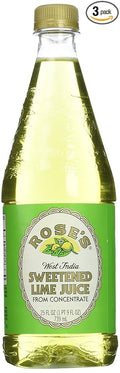 Rose's Lime Juice 25 Fl Oz (Pack of 3)