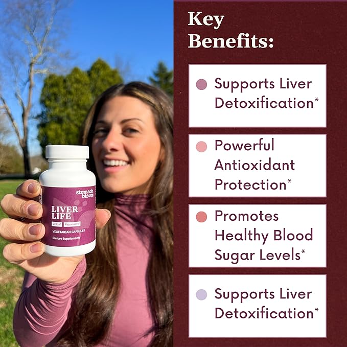 Liver Detox &amp Cleanse | Herbal Liver Support | Liver Supplement Includes Bitter Melon Ginger Methi Vitamin D3 Magnesium &amp More | Premium Liver Cleanse for Men &amp Women | 60 Ct
