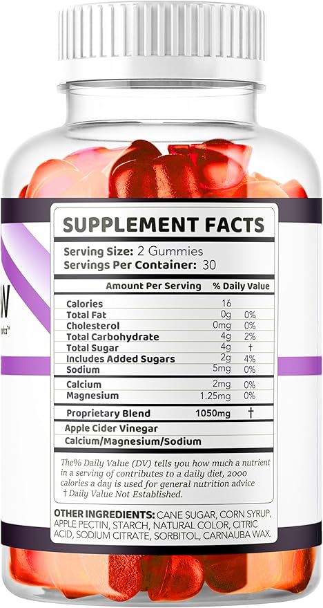 (5 Pack) VitaRenew Gummies - Original VitaRenew Advanced 1050MG Formula - Maximum Strength Supplement Gummy Official Formula Vita Renew All Natural Overall Wellness Support 300 Gummies for 5 Months