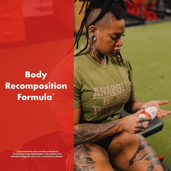 Anabolic Warfare Phena-Lean Premier Supplement from Thermogenic Body Composition Supplement – Fuel Your Fire Promote Energy Increase Focus* - 60 Capsules.