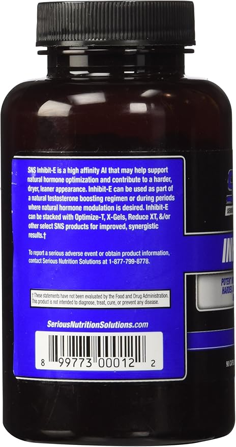 Serious Nutrition Solution Inhibit-E Capsules 90 Count