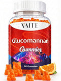VAITE Glucomannan Gummies 2000mg – Amorphophallus Konjac Root Extract – Plant-Based Daily Fiber Support – Vegan Soluble Fiber Supplement – Gluten-Free Soy-Free – 60 Gummies – Easy to Chew