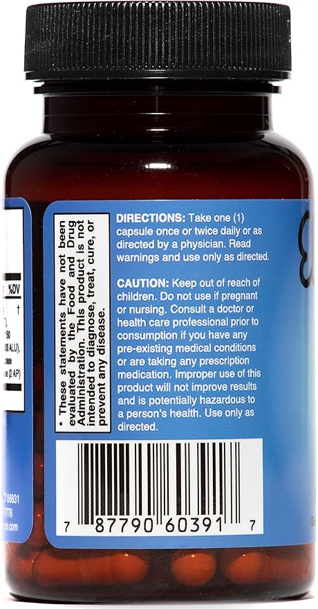 Natural Digestive Enzyme Supplement - Non-GMO Vegan