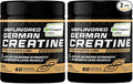 Sandhu's Creapure German Creatine Monohydrate Powder Supplements for Men &amp Women Unflavored 60 Servings (Pack of 2) 21.16 Oz Sport Supplement Supports Lean Muscle Building