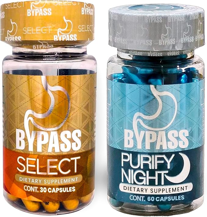 Bypass Duo Select &amp Purify – Day &amp Night Wellness Support (Select 30 caps) - (Purify 60 caps)