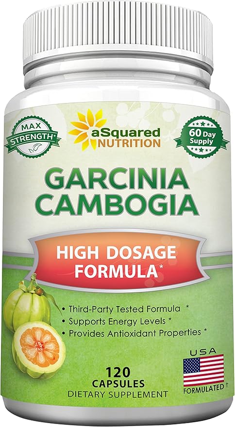 100% Pure Garcinia Cambogia Extract - 120 Capsules Ultra High Strength HCA Natural Weight Loss Diet Pills XT Best Extreme Fat Burner Slim &amp Detox Max Premium Blocker for Men &amp Women Made