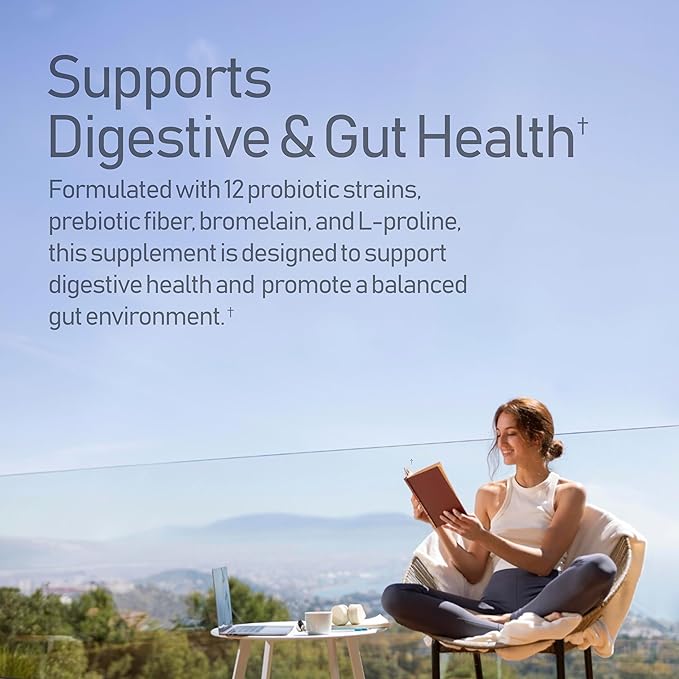 NANOWELL Probiotic 55 Billion with Digestive Enzyme 60 Sticks X 3 Boxes - Digestive Health Supplement for Immunity Healthy Gut Flora Prebiotics and Postbiotics (180 Count)