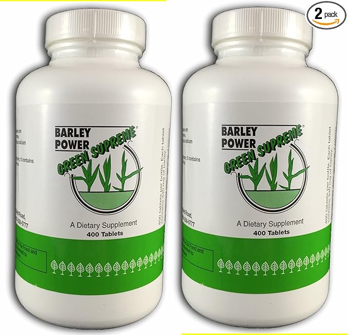 Barley Power - 400 Tablets (Pack of 2)