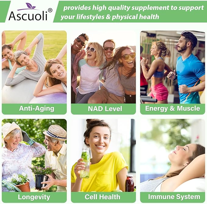 Sublingual NMN 500mg + Trans-Resveratrol 400mg 3-in-1 Advanced Formula 99% Pure NMN Resveratrol Supplement for Boost* NAD Cell Immune Energy &amp Muscle Anti-Aging 480 Lozenges (480 Days Supply