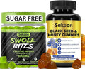 Sakoon nutrition Black Seed Oil &amp Creatine Monohydrate Gummies | 5000mg Creatine for Strength &amp Muscle Growth | Black Seed Oil with 2% Thymoquinone for Immunity Joints Hair &amp Skin | Vega