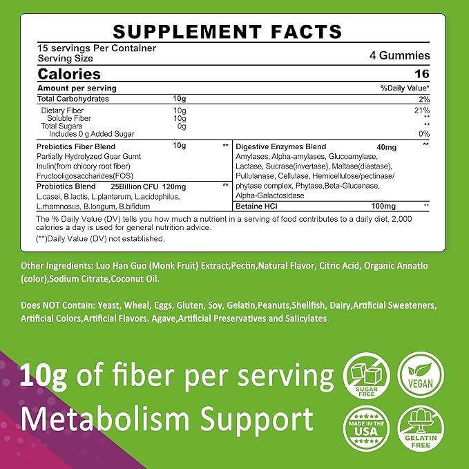 Nextdia Kids Multivitamin Gummeis + Fiber Gummies for Adults