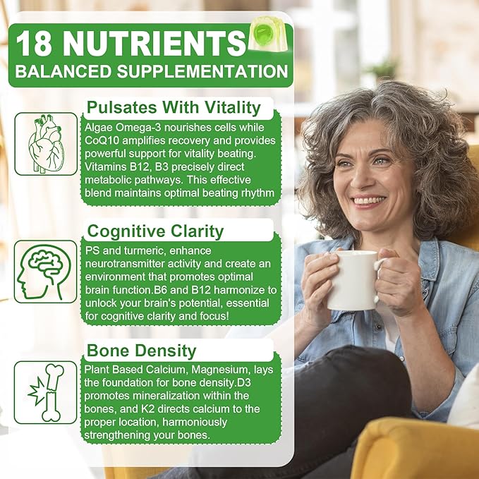 NEVISS Bundle - Women &amp Men's 50+ Multivitamin 1 Pack and Prebiotic Fiber 2 Pack