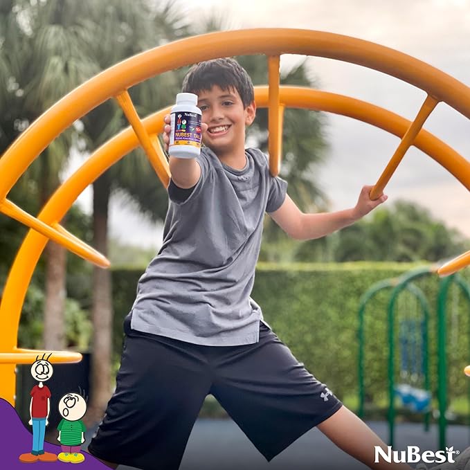 NuBest Tall 10+ - Advanced Bone Strength Formula - Supports Immunity Healthy Development &amp Optimal Wellness - for Children (10+) &amp Teens Who Drink Milk Daily | Pack 3 | 3 Months Supply