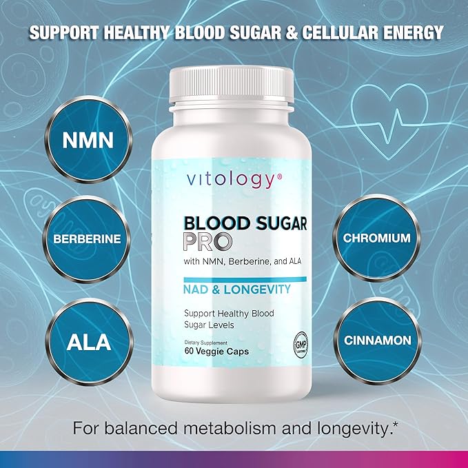 Metabolic Balance PRO – Cellular Energy &amp Nutrient Utilization Support – NMN Berberine Urolithin A Resveratrol – 60 Veggie Capsules