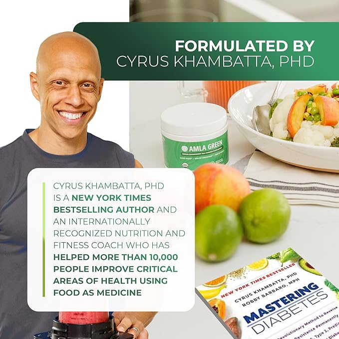Amla Powder &amp Decaf Green Tea Superfood Supplement 20x Ultra Concentrated Amla Oolong Tea and Indian Gooseberries Organic Vegan 90 Servings