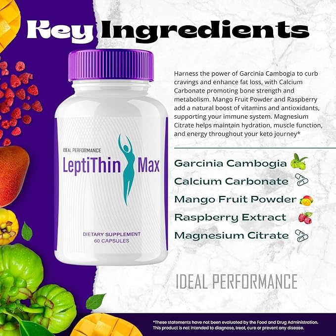 Leptithin Max Keto Capsules LeptithinMax Advanced Formula Supplement Pills - Maximum Strength Leptithin Max All Natural Keto Pills LeptithinMax Capsules Leptithin Max Pills Reviews (3 Pack)
