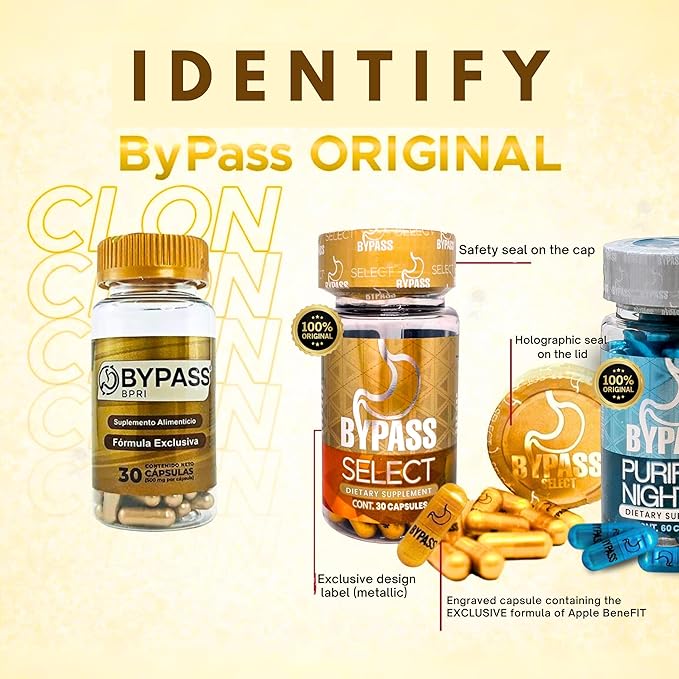 Bypass Duo Select &amp Purify – Day &amp Night Wellness Support (Select 30 caps) - (Purify 60 caps)