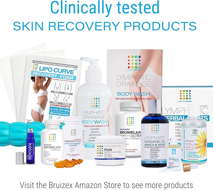 Bruizex Ultra Bromelain and Quercetin Bruising Relief Supplement 120 Capsules | Bruised Skin Trauma Recovery and Swelling Surgery Supplements | Contains Bromelain Quercetin Turmeric and Boswellia
