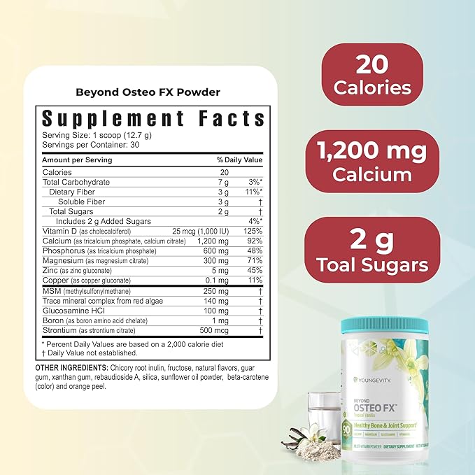 Youngevity Healthy Body Start Pak 2.0 | Complete All-in-One Nutrition | 60 Minerals 16 Vitamins 12 Amino Acids 6 Essential Fatty Acids | Whole Foods Pre/Probiotics + Bone Formula