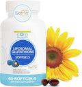 Core Med Science Liposomal Glutathione Supplement - (500mg 60 Softgels) - High-Absorption Glutathione for Antioxidant &amp Liver Detox Support with Pure Reduced Setria - Daily Use for Immune Functio