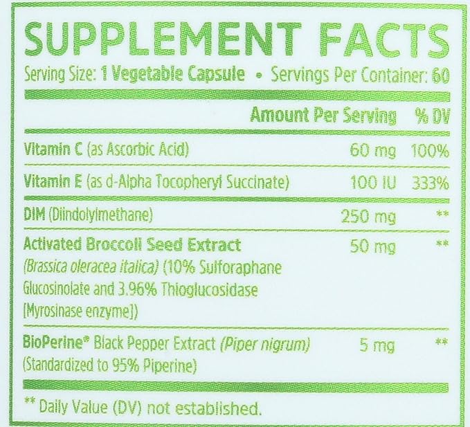 Zhou Nutrition Dim Active 60Ct 60 Ct
