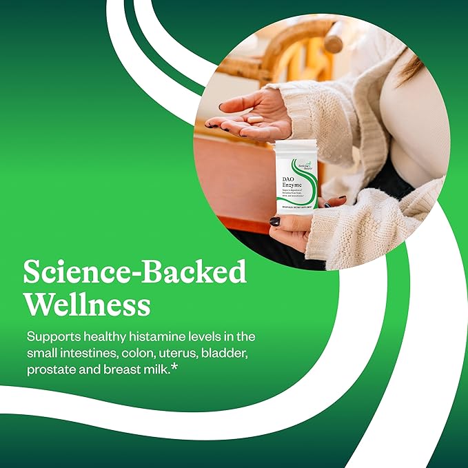 Seeking Health DAO Enzyme - Formerly Histamine Digest DAO Enzyme Supplement for Histamine Food Intolerance Supports Digestive Health Upset Stomach (30 Capsules)*