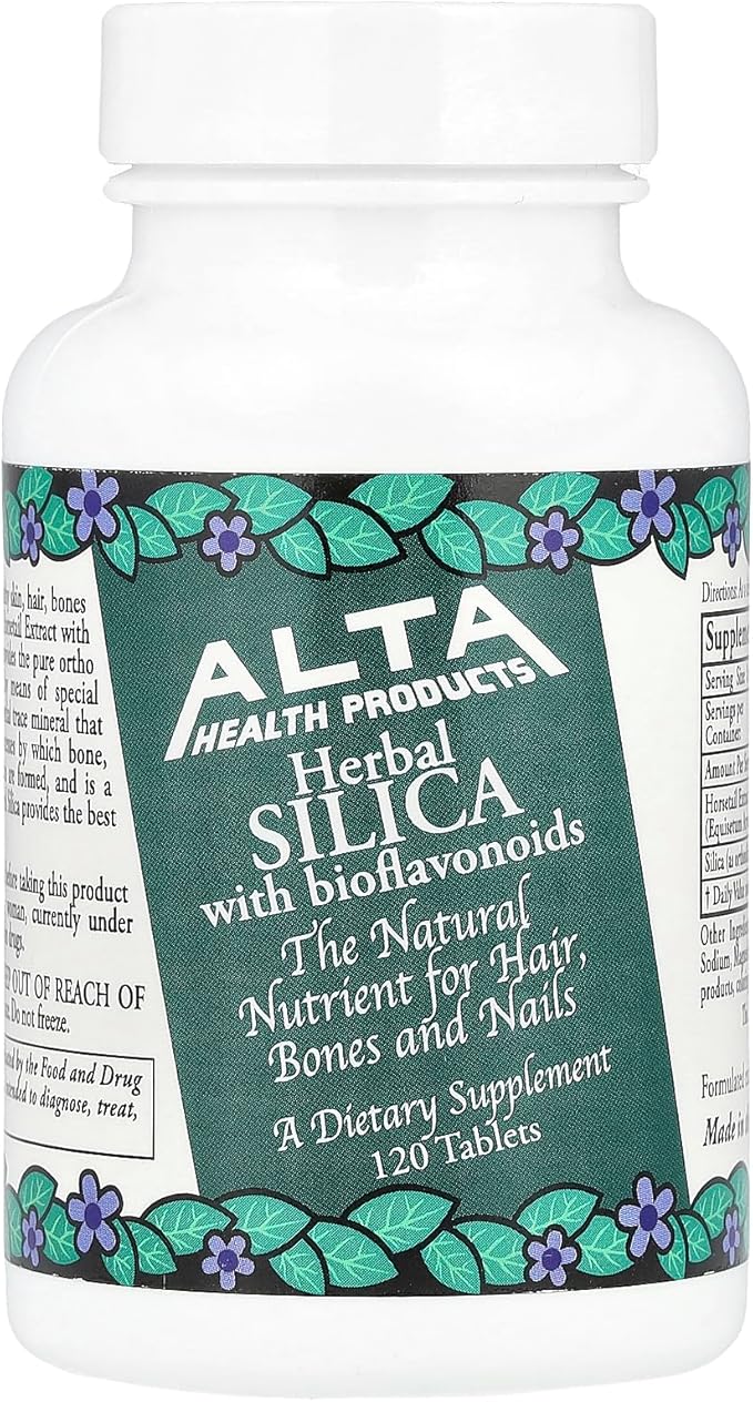 Alta Health Products herbal SILICA with bioflavonoids  Tablets 120 Count