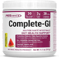PEScience Complete-GI Gut Health Powder Probiotics for Women and Men Digestive Enzymes Prebiotic Fiber L Glutamine Pepzin GI Zinc Carnosine - Watermelon Flavor 30 Servings