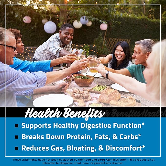 FarmHaven Digestive Enzymes with 18 Probiotics &amp Herbs | Papaya Bromelain Protease &amp More for Lactose Absorption &amp Better Digestion | Helps Bloating Gas Constipation | Vegetarian 60 C
